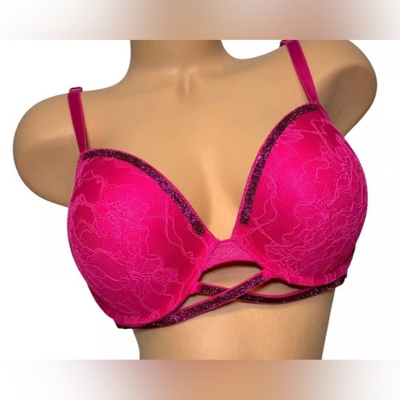 VS Very Sexy Shine Cradle Lace Push
Up Bra 34B - Picture 4 of 10